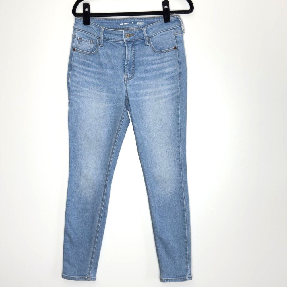 Old Navy 2022 High-Waisted Rockstar Super-Skinny Jeans Women's Size 6 Petite